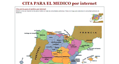 Desktop Screenshot of cita-medico.es